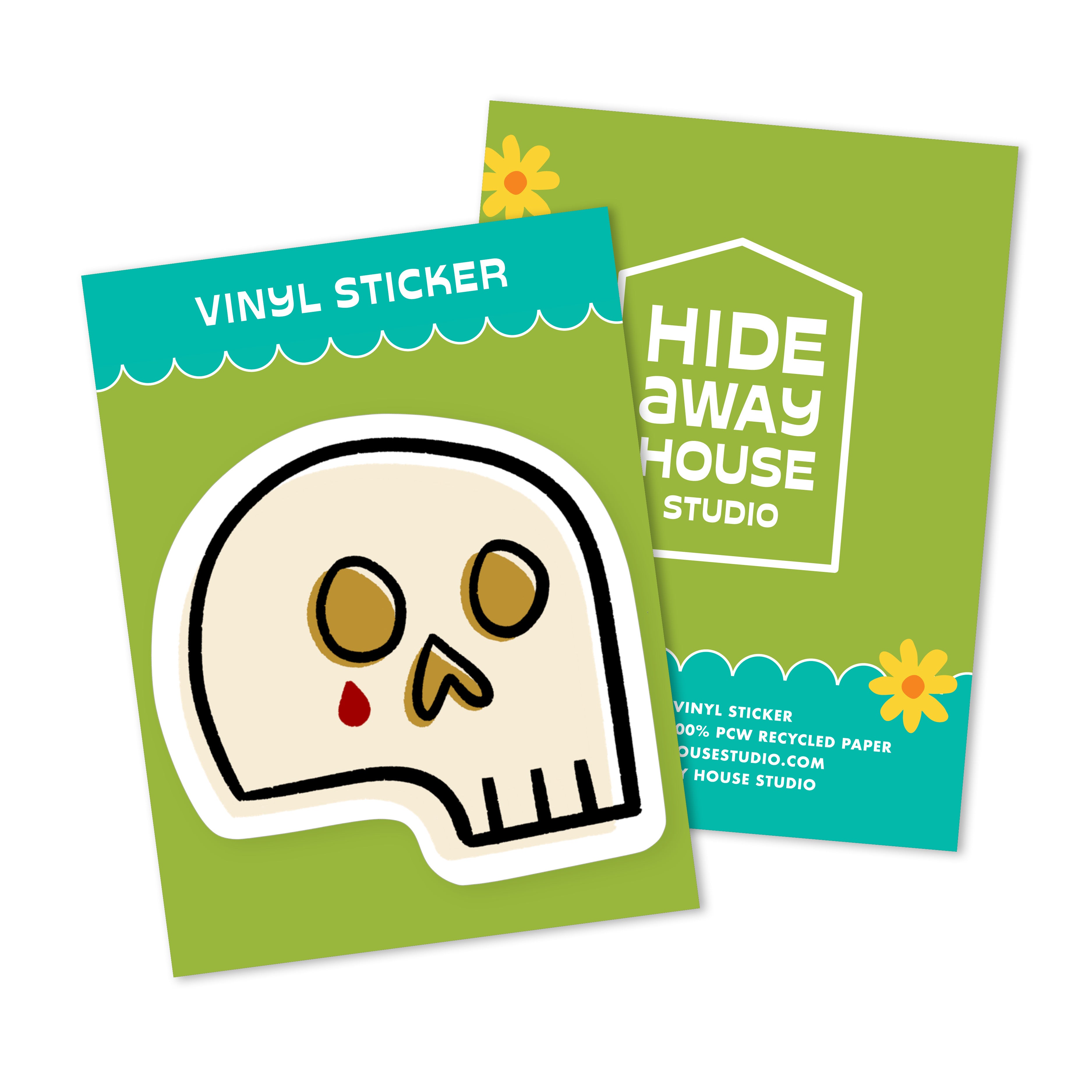 Skull Sticker