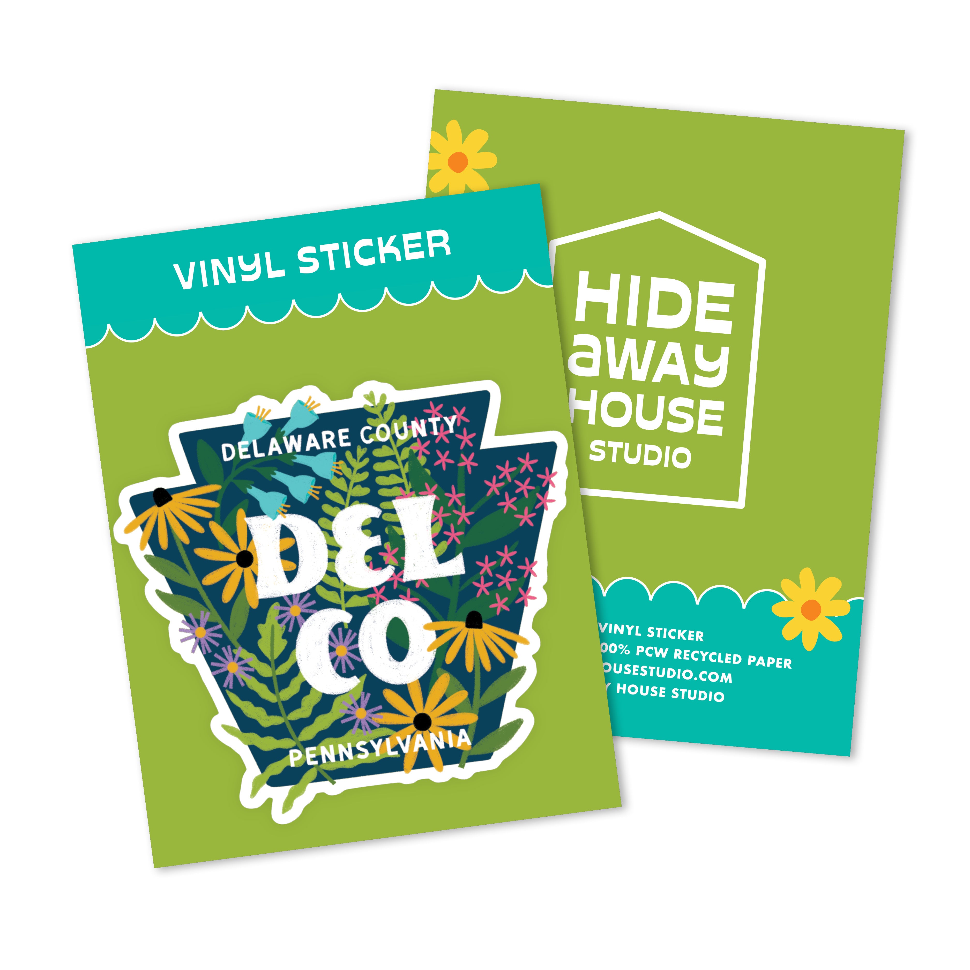 Delco Native Plants Sticker