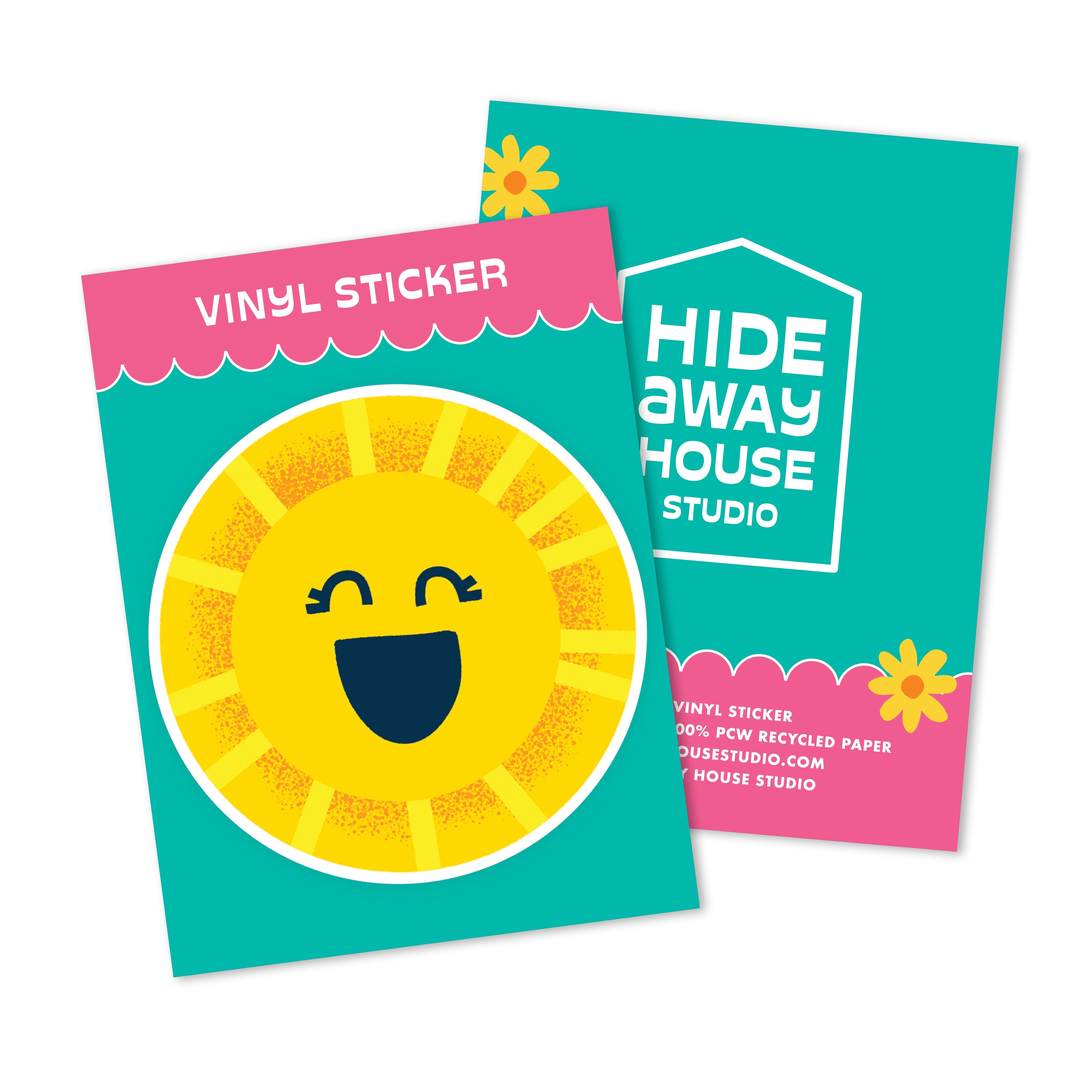 Happy Days Sun Sticker