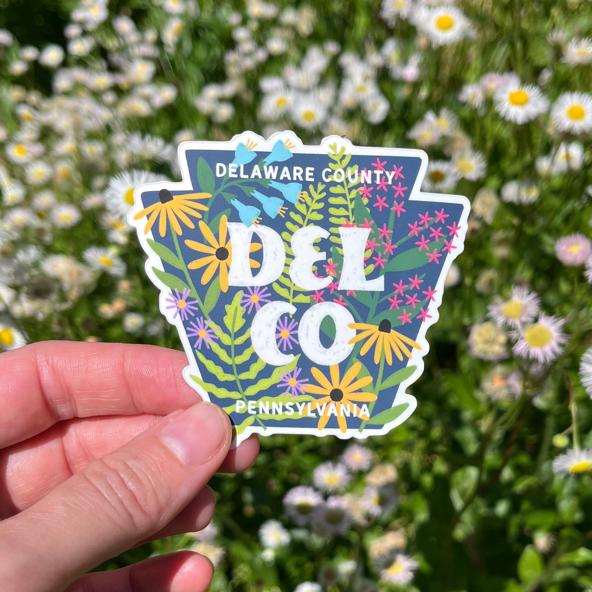 Delco Native Plants Sticker