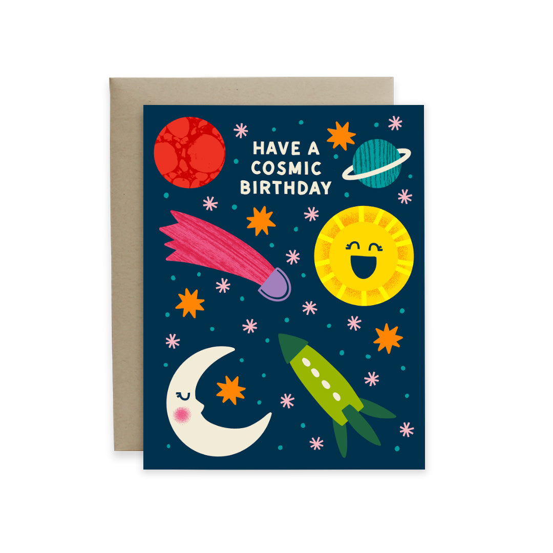 Have a Cosmic Birthday Card