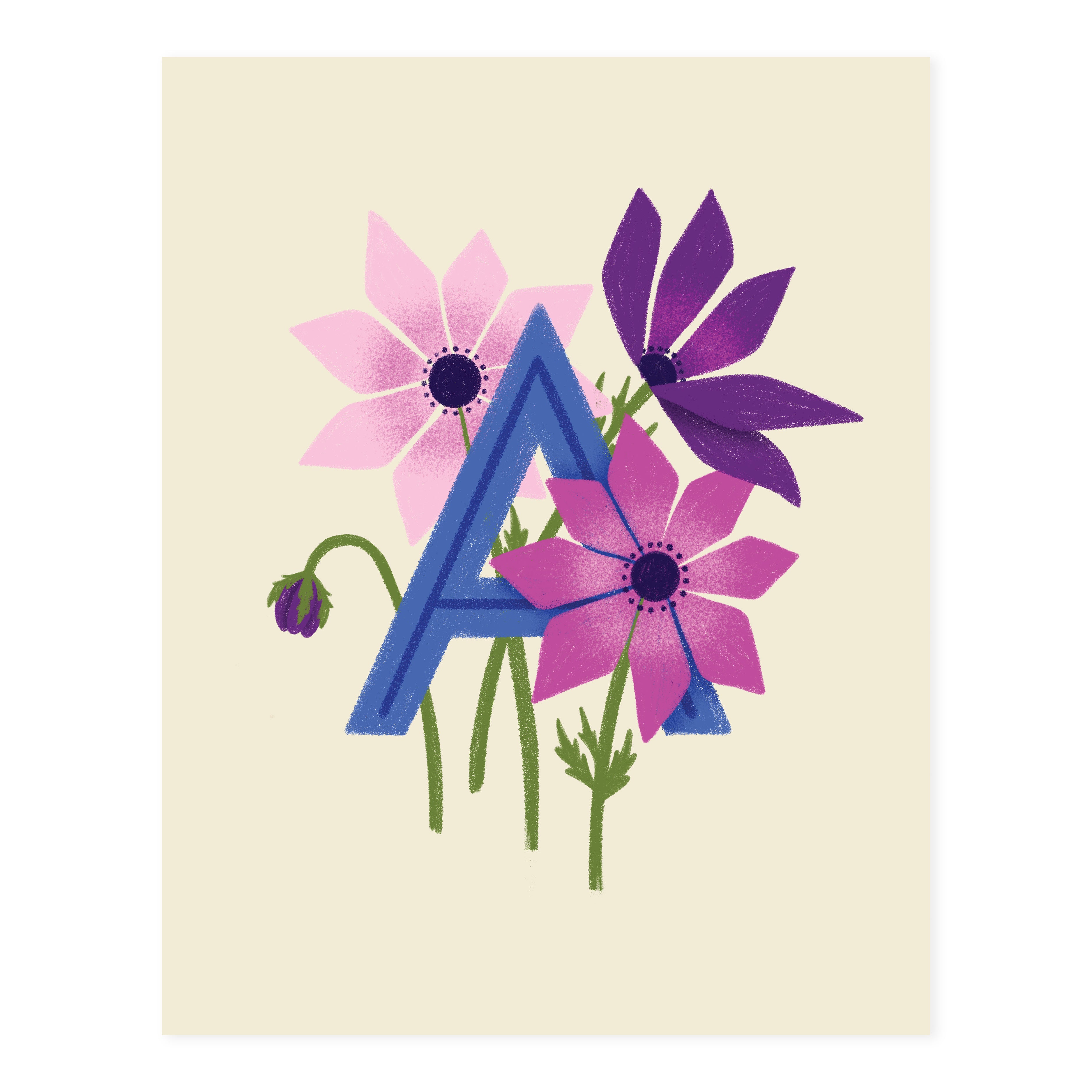 Anemone Print