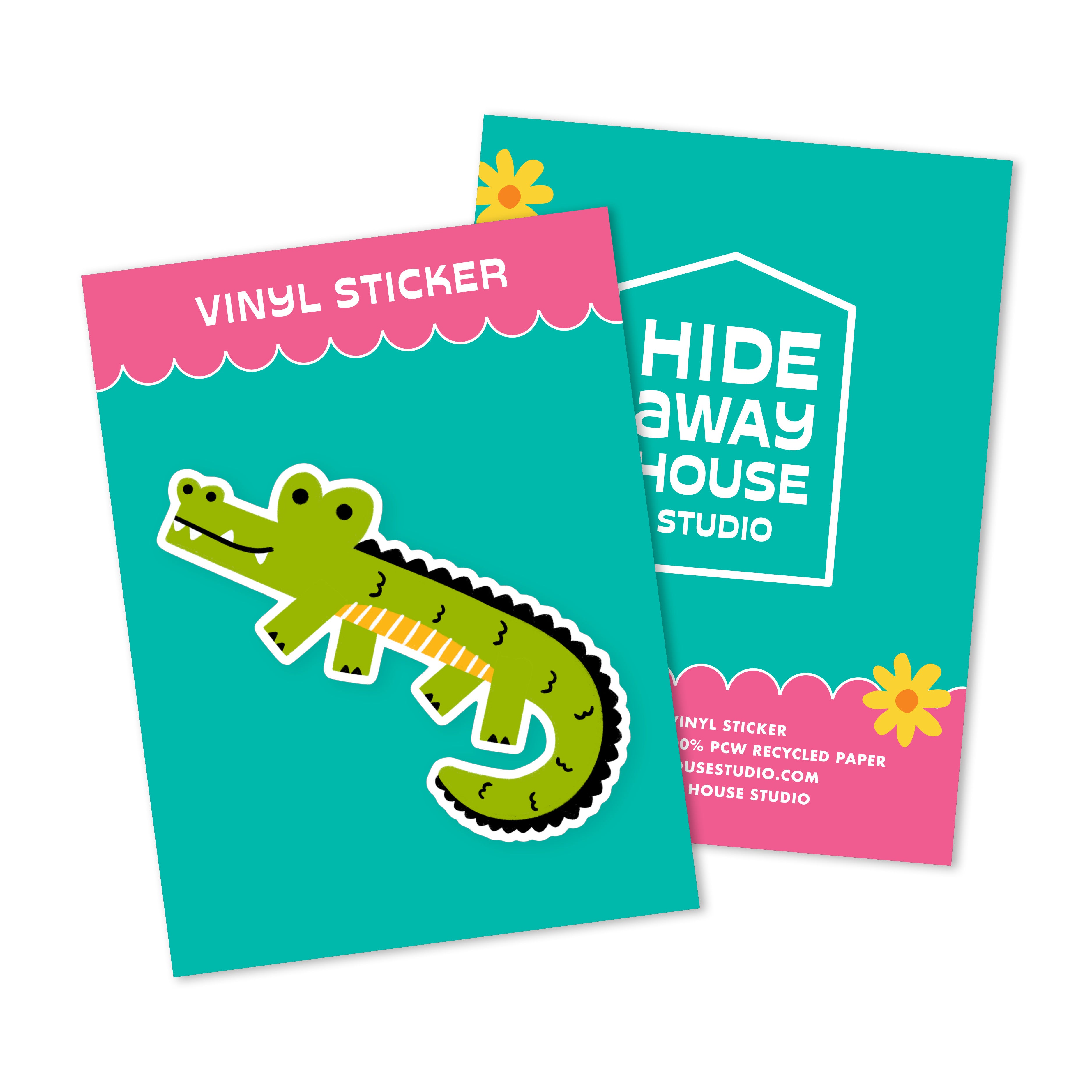 Crocodile Sticker
