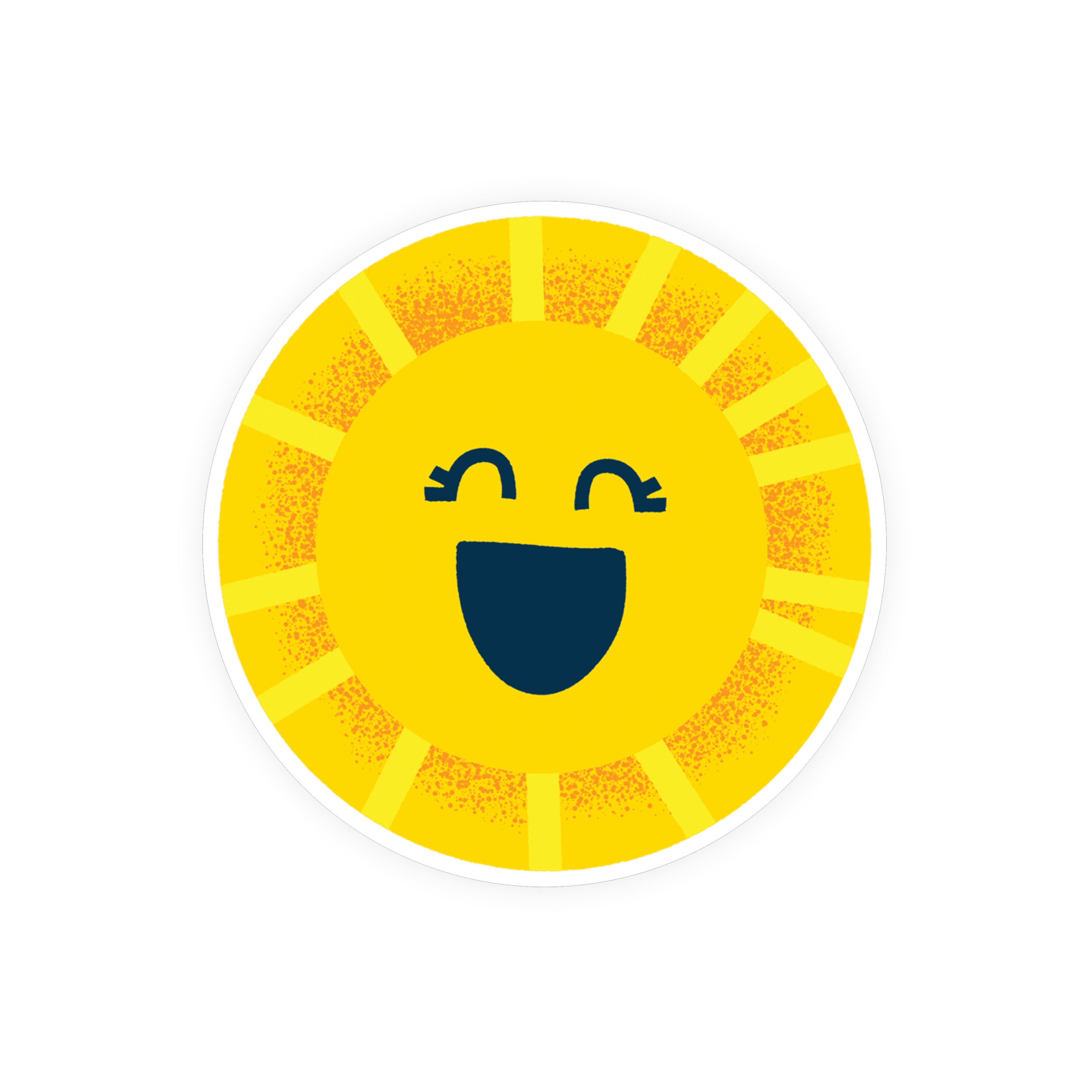 Happy Days Sun Sticker