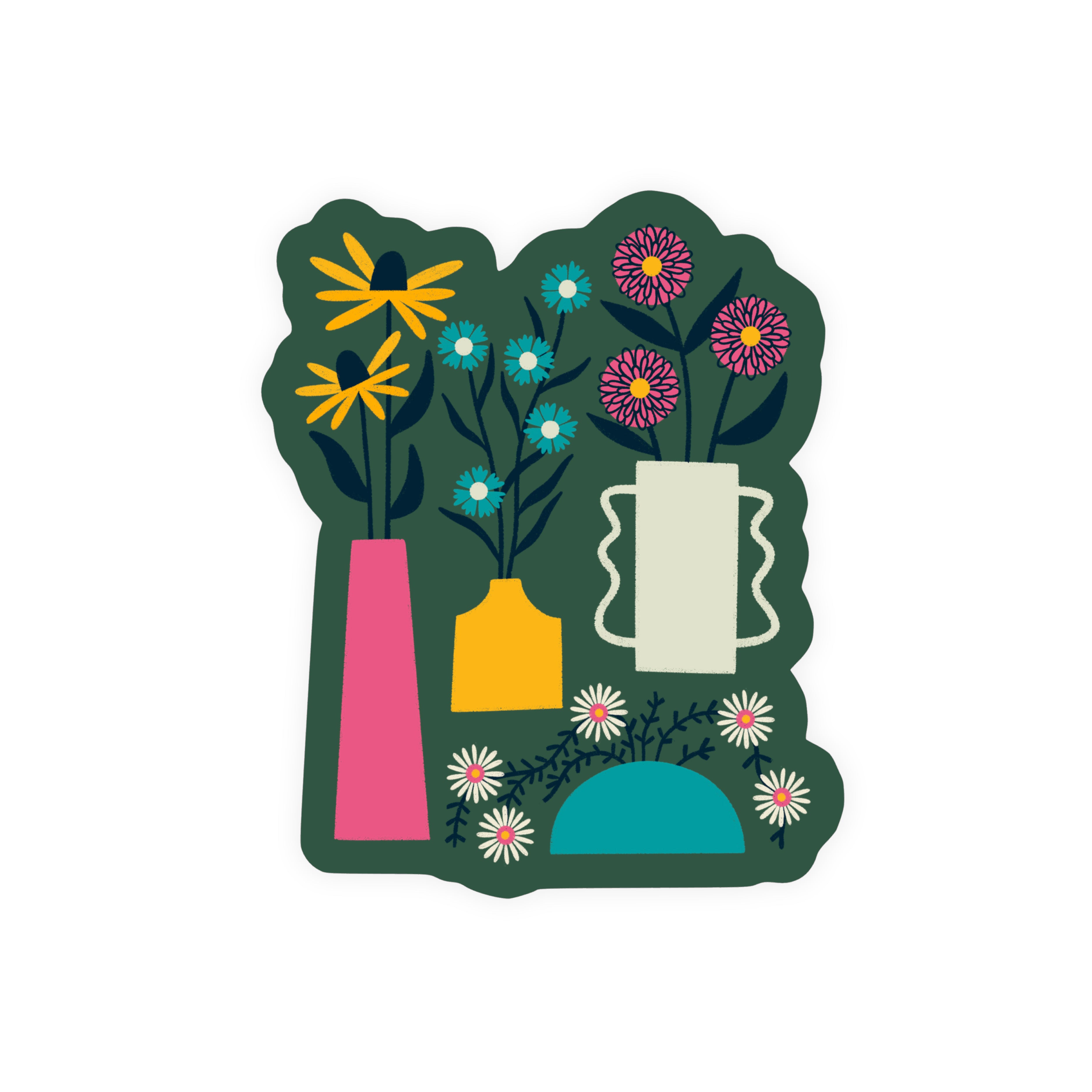 Vases Sticker