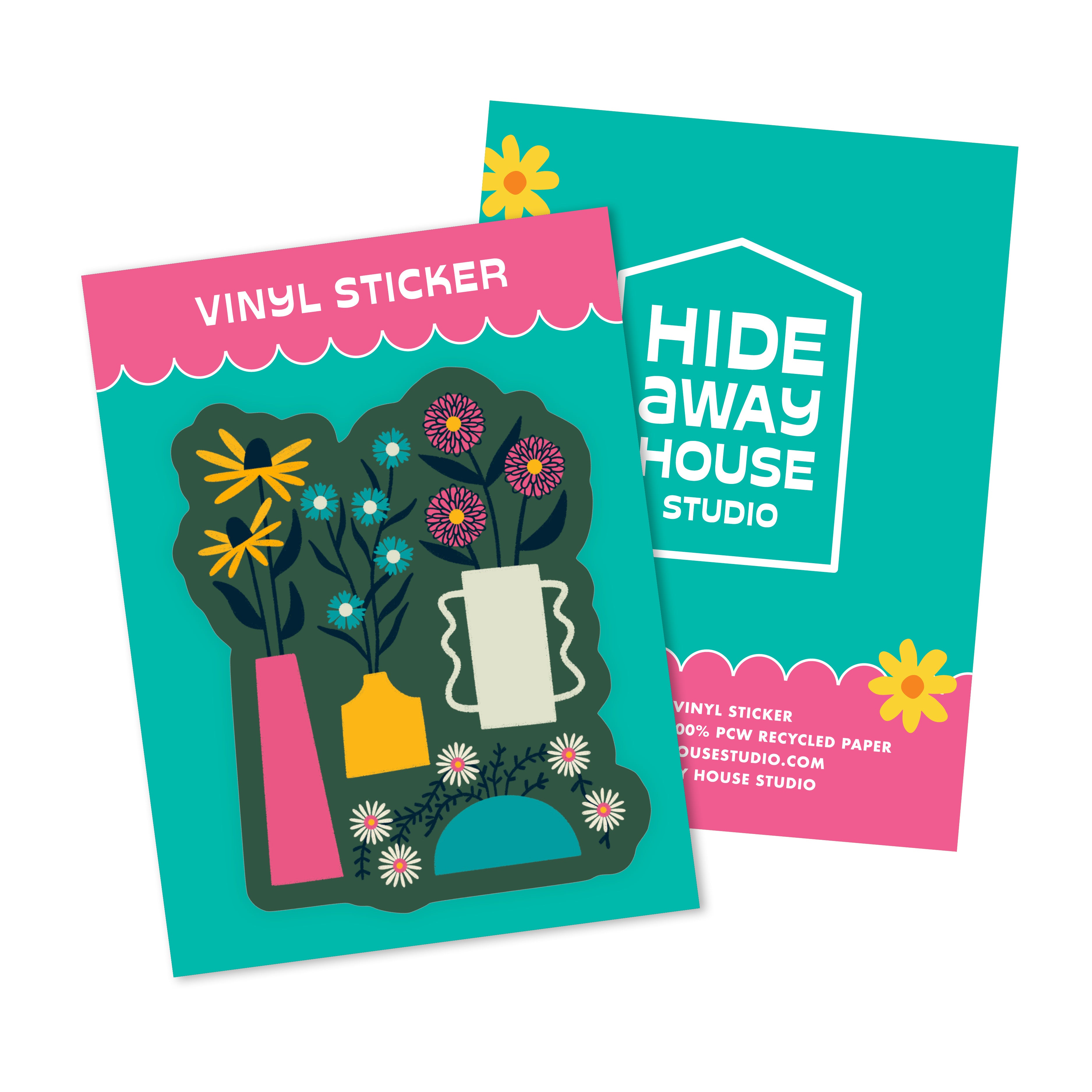 Vases Sticker