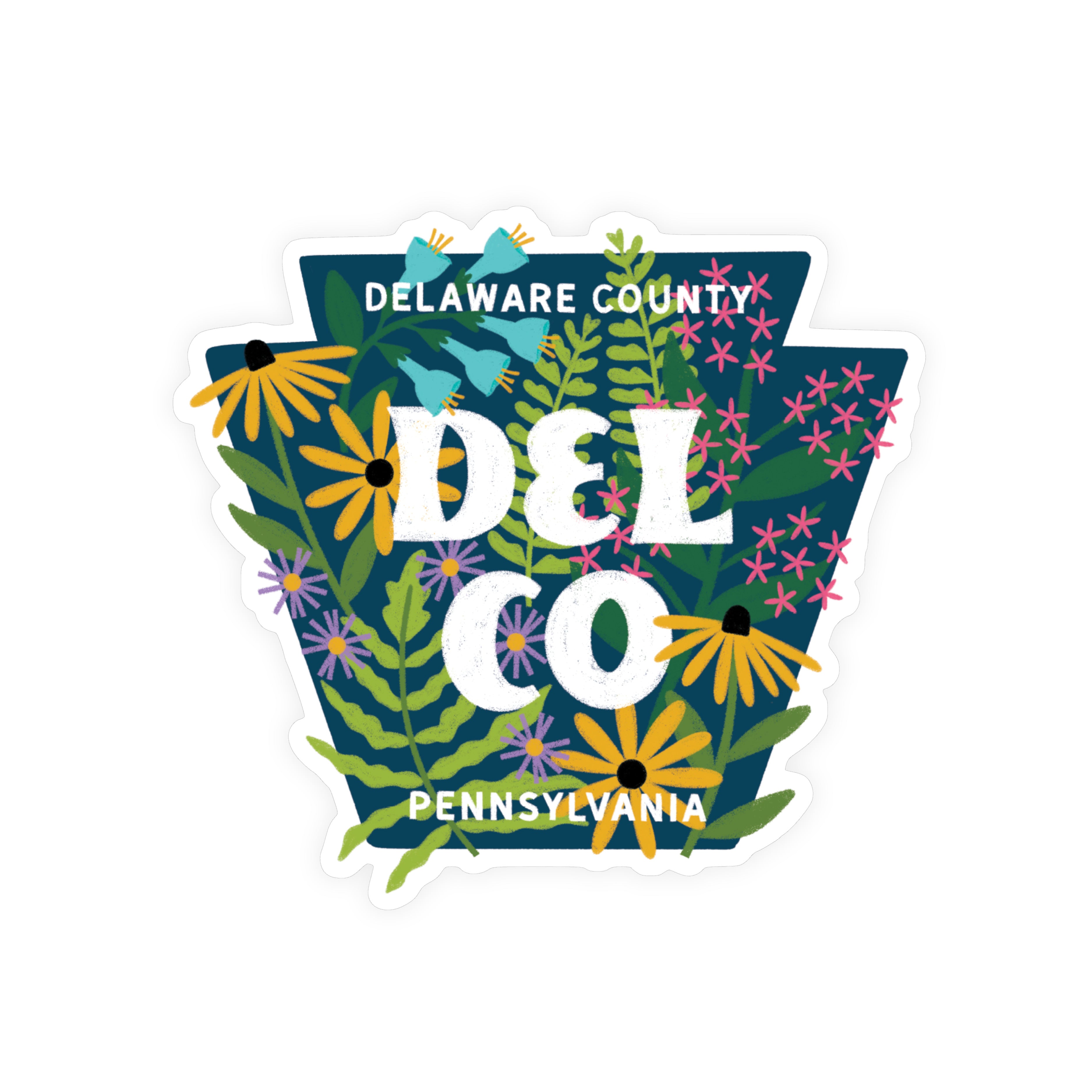 Delco Native Plants Sticker
