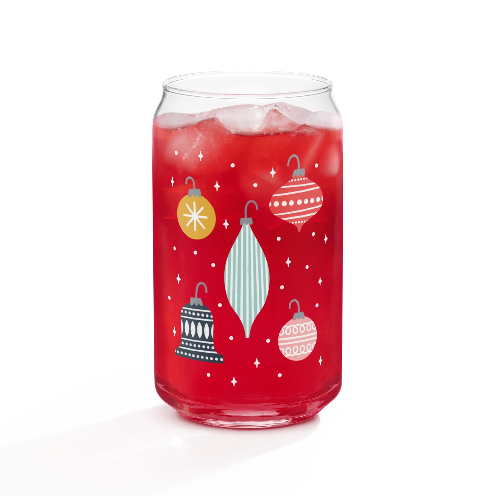 Jolly Ornaments Glass