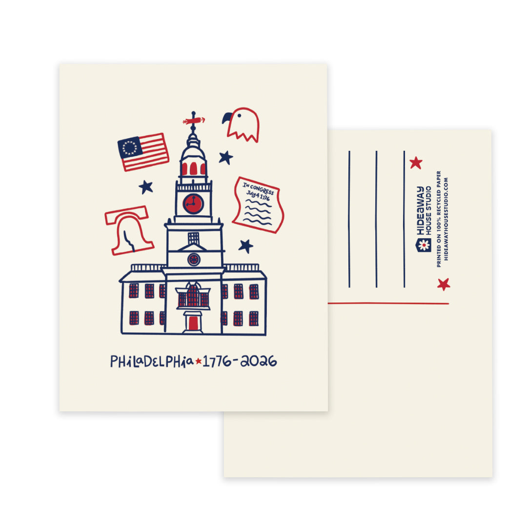 Philadelphia Semiquincentennial Post Card